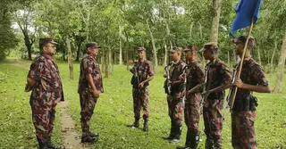 ব্রাহ্মণবাড়িয়ায় অবৈধ পুশইন ও চামড়া পাচার রোধে সতর্ক অবস্থায় বিজিবি